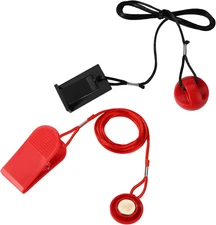 2Pcs Universal Treadmill Magnet Safety Key with Clip, Treadmill Emergency Stop K