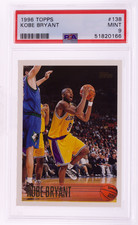 Kobe Bryant 1996-97 Topps Rookie Card #138 PSA 9 MINT Lakers RC HOF Mamba. rookie card picture