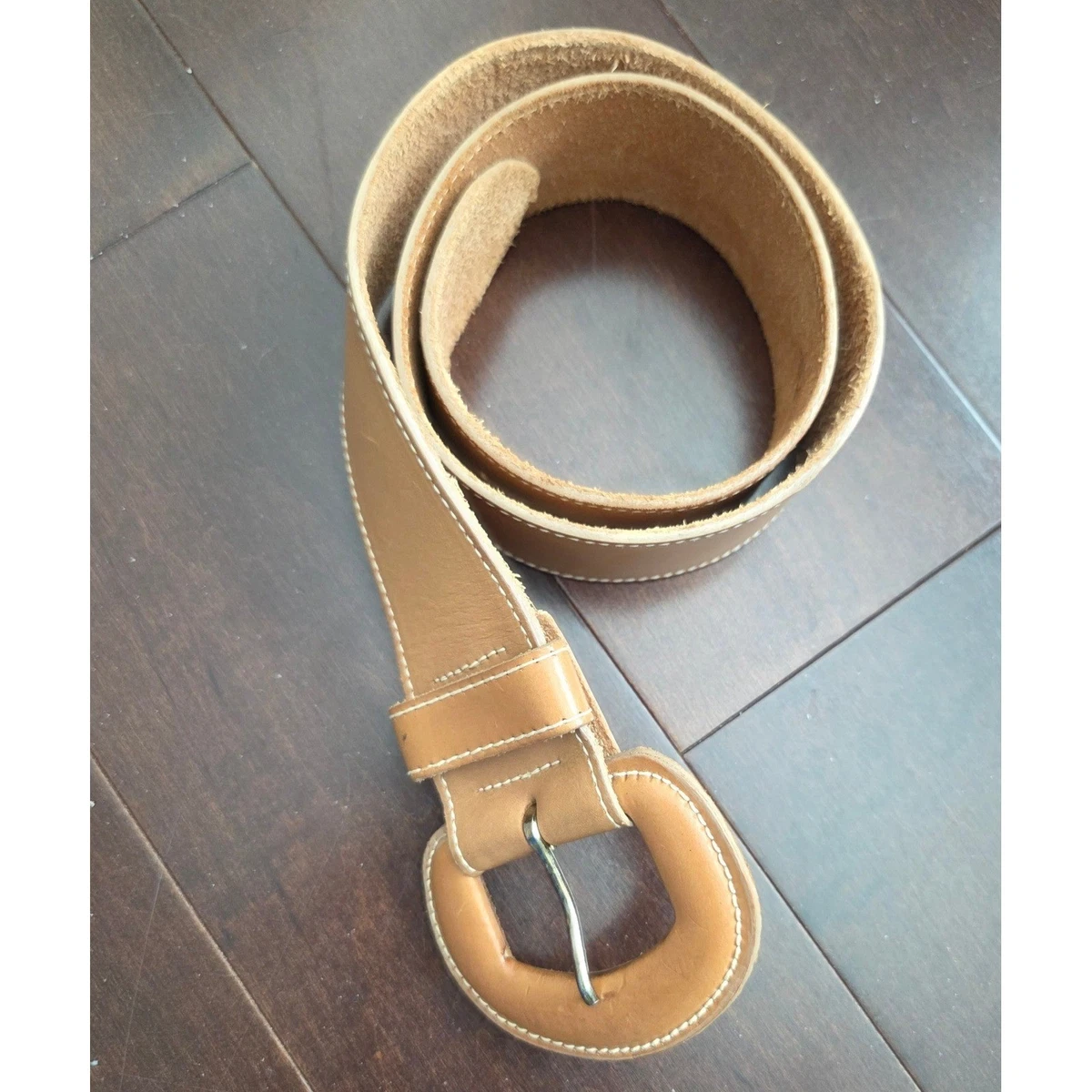 Cipriani Vintage Italian Leather Brown Belt Size Small 6604 Leather Solid Cipriani Belts for Women for sale | eBay main image 2