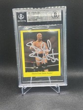 STONE COLD STEVE AUSTIN SIGNED 1997 CARDINAL WWF TRIVIA GAME CARDS SERIES 1
