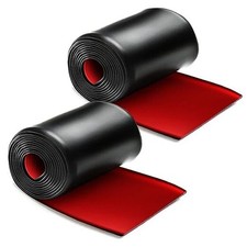 2pcs 7.2ft 5.1in Side Skirts for Cars Universal,Universal Rubber Anti-Scratch