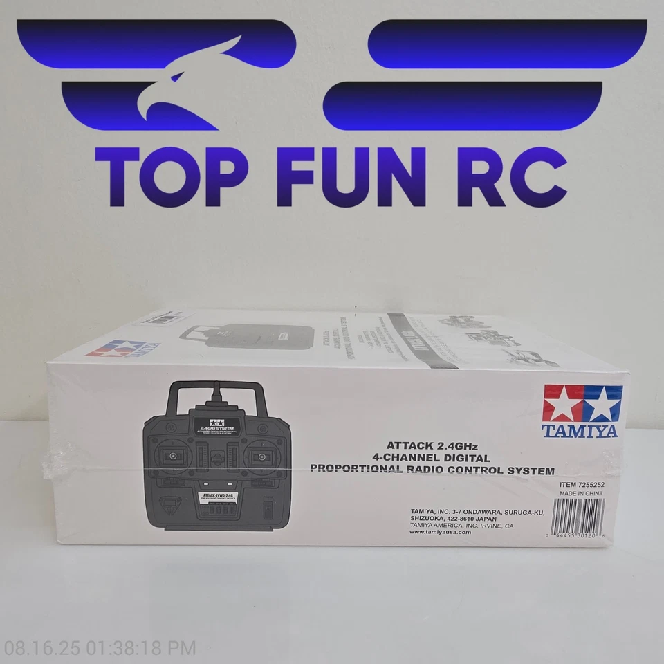 Tamiya Attack 2.4GHz 4-Channel Digital Proportional Radio Control System - Image 2 of 2