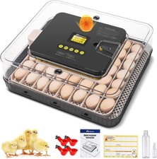 56 Egg Incubators for Hatching Eggs with Automatic Egg Turning and Egg Candler