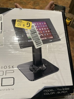 Abovetek Security Tablet Kiosk Desktop Stand, TH-3188 Black Anti-Theft Heavy-D