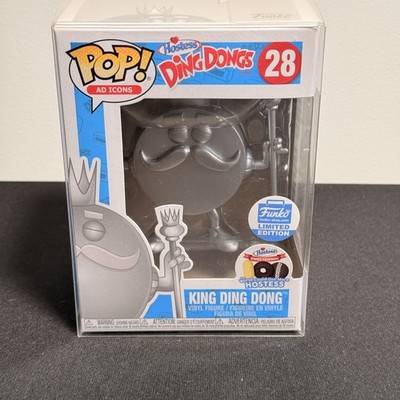 Funko Pop Ad Icons King Ding Dong Silver Vinyl Figure Hostess Exclusive 28