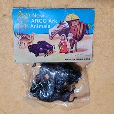 Vintage Arco Gas Premium Noah's Ark Animals BUFFALO New Sealed in Package