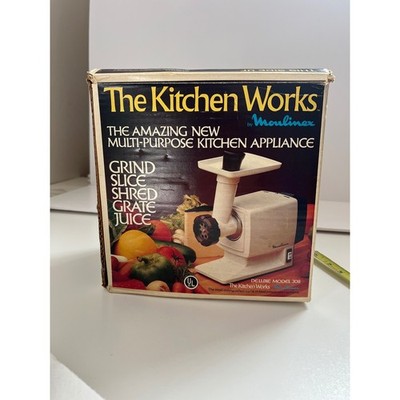 Kitchen Works by Moulinex Deluxe Model 308 Multi Purpose Kitchen Appliance