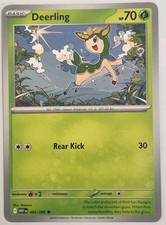 Official Pokémon Brand Deerling Common SV: White Flare 006/086 Trading Card
