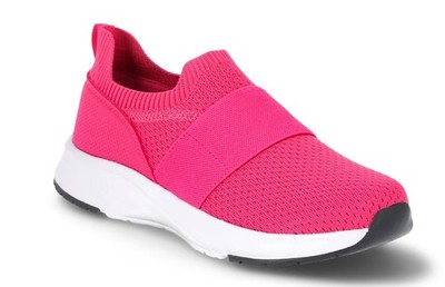 Athletic Works Women's Pink Banded Jogger Sneakers Shoes Various Sizes New