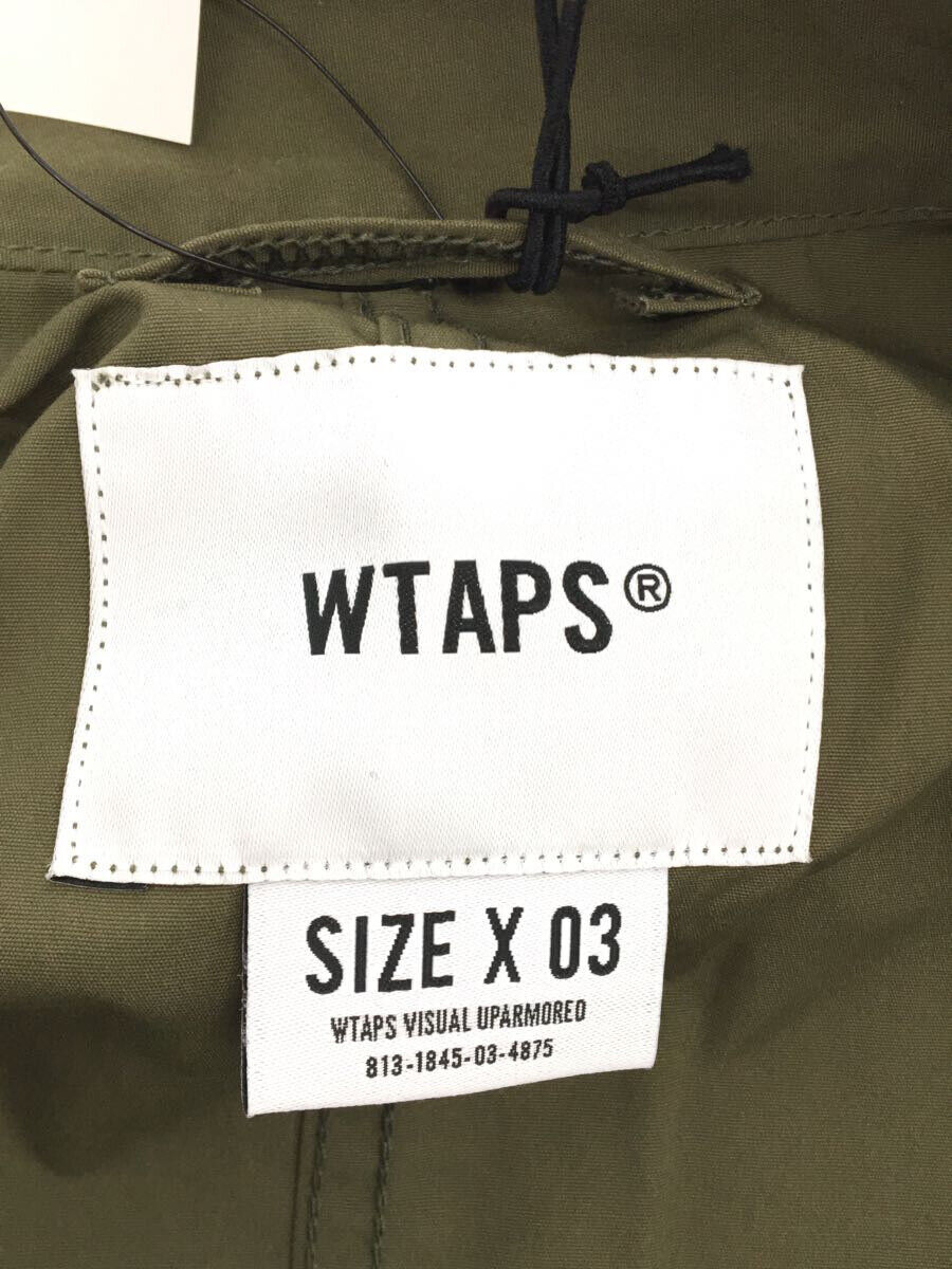 WTAPS◇22SS/CONCEAL JACKET COPO. WEATHER/JACKET/3/KHAKI WTAPS◇22SS/CONCEAL JACKET COPO. WEATHER/JACKET/3/KHAKI