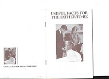 USEFUL FACTS FOR THE FATHER-TO BE, MEAD JOHNSON 1975 BRICHURE