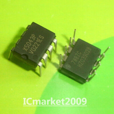 10 PCS X5043P DIP-8 X5043 CPU Supervisor with 4K SPI EEPROM Chip IC #T7*