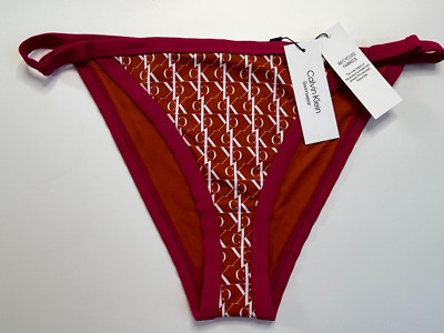 Calvin Klein Damen Cheeky Bikinislip Tanga Gr. L NEU Women Swimwear