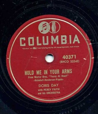 Hold Me In Your Arms / Ready, Willing And Able  Doris Day 78 RPM