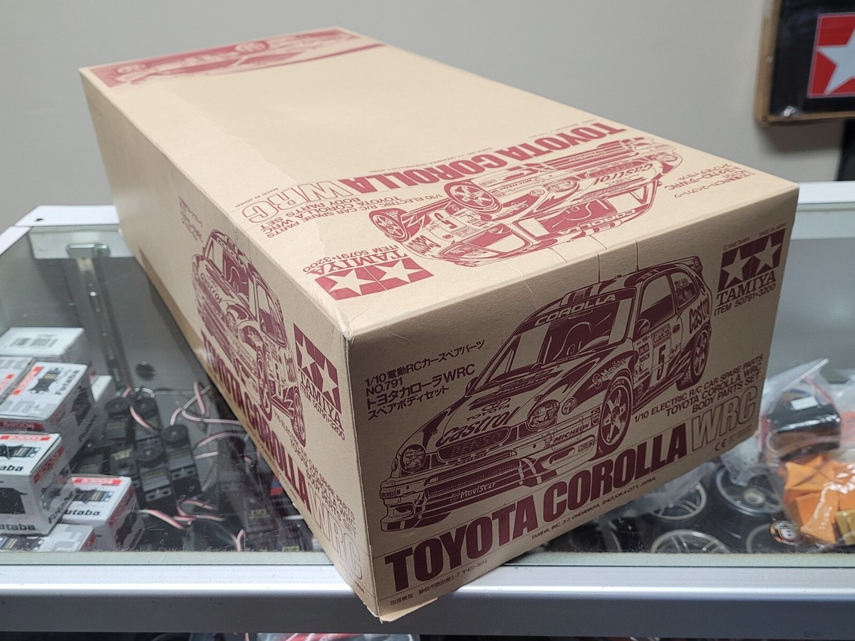 TAMIYA カローラWRC ボディ　未使用品 TAMIYA (タミヤ) 1/24スポーツカーシリーズNO.209トヨタカローラWRC