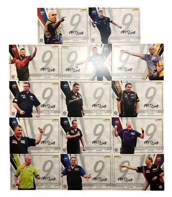 2025 Panini PDC Championship 1st Edition Darts Scoring & 9 Darter cards choose