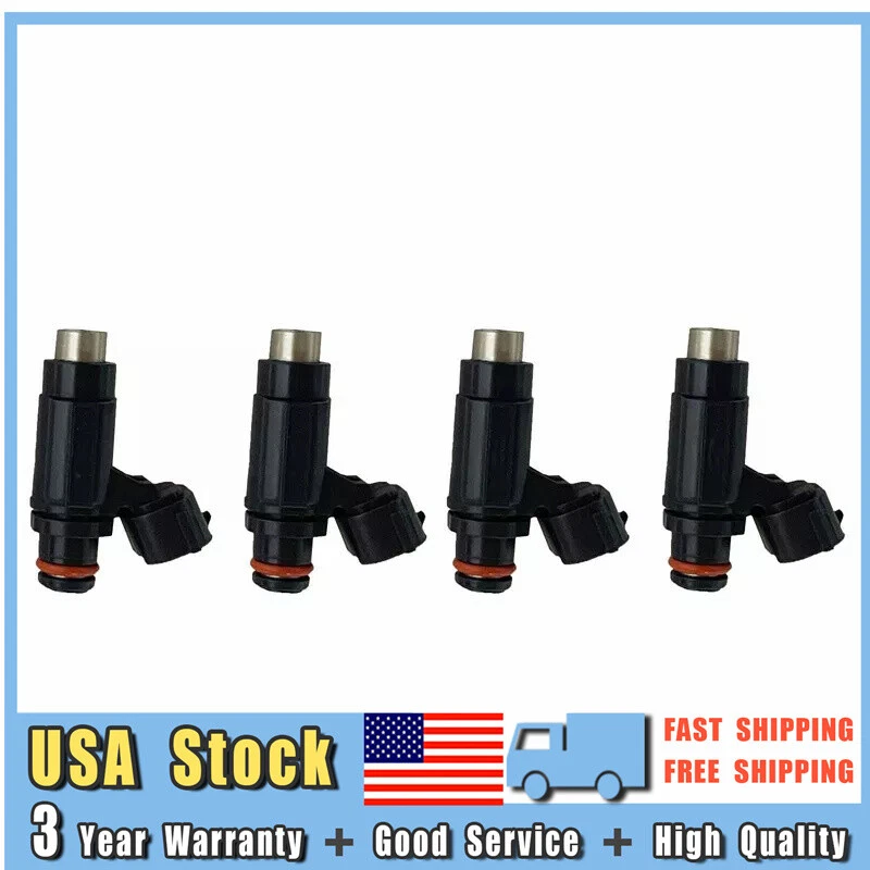 4Pcs New Fuel Injectors 49033-0013 For Kawasaki Ninja ZX600 ZX6R Z750 2007-2012 Foto 2 de 4