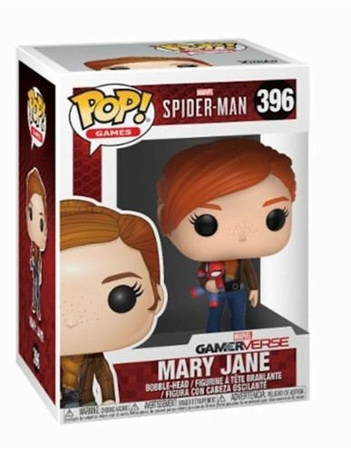 FUNKO POP MARVEL GAMERVERSE SPIDER MAN MARY JANE 396 VINYL FIGURE NEW! - Imagen 2 de 2