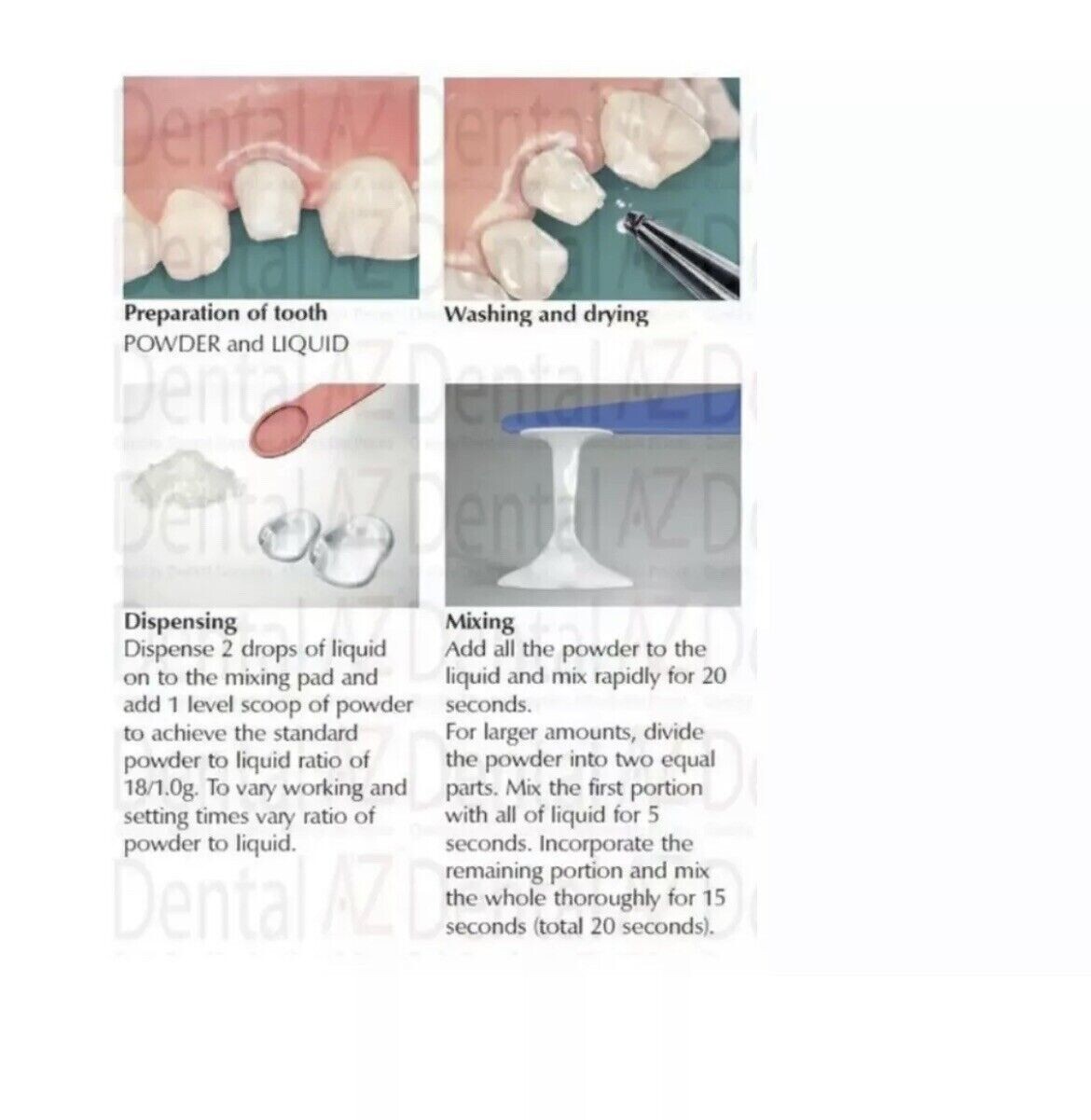 DENTAL TOOTH GLUE CROWN CAP BRIDGE INLAYS FIX RECAP PERMENANT FILLING