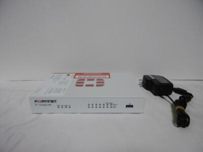 Fortinet Fortigate-50E FG-50E Network Security Firewall w/Adapter