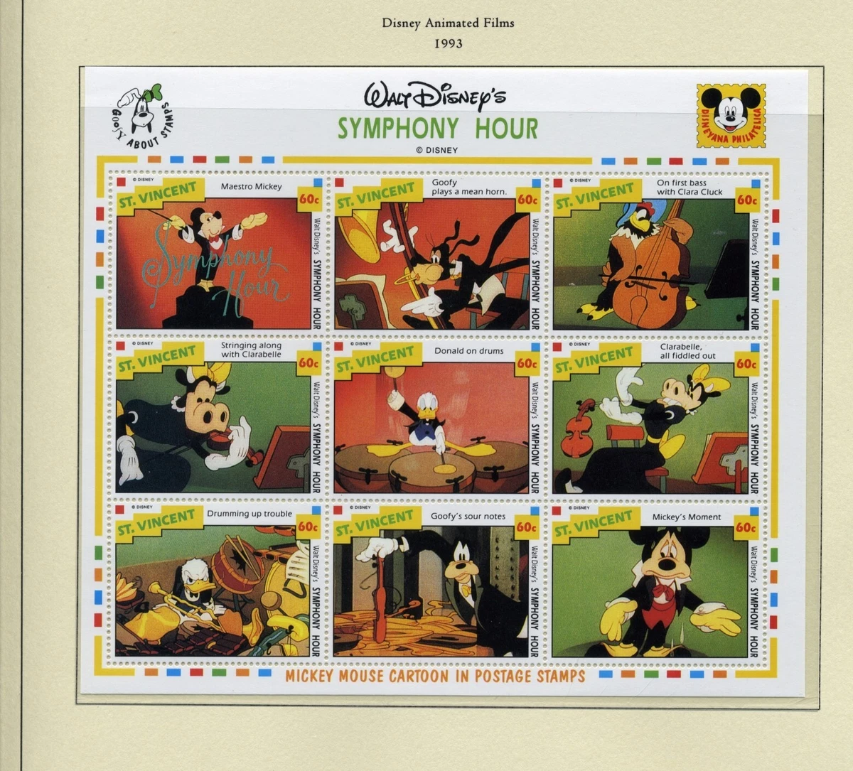 Disney St Vincentian Stamps for sale | eBay