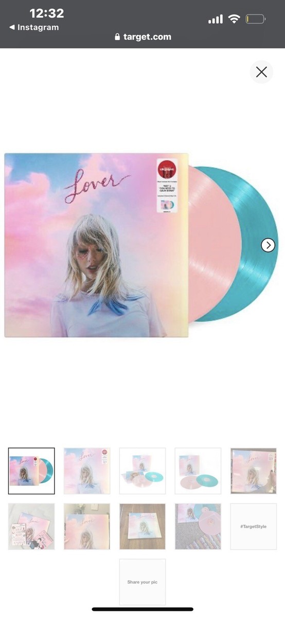 Taylor Swift - Lover (Target Exclusive, Vinyl - 2-Disc Color Set
