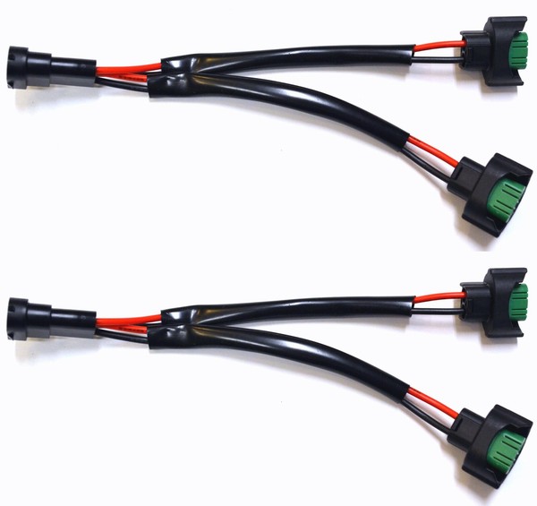 Splitter Draht P C H8 Zwei Gurt Nebel Licht Buchse Ersetzen Verbindung Lampe-image