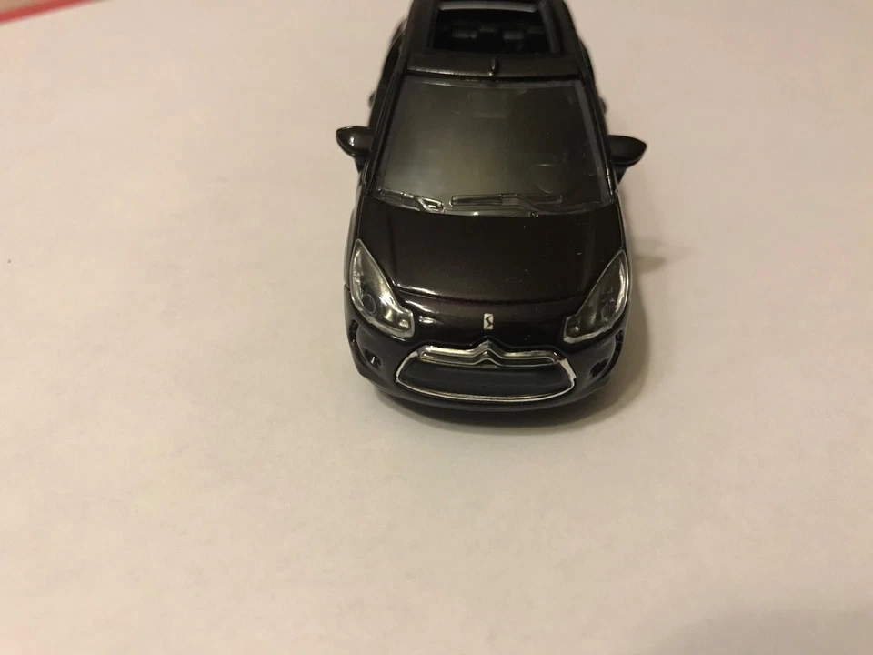 🌟CITROEN - DS3 CABRIO NOIR COLLECTION 3 INCHES 2014 1/64 - Photo 2/4