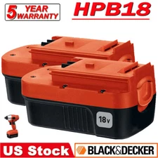 Pack 18V replacement for Black and Decker HPB18 18 Volt 4.5Ah Battery HPB18-OPE 