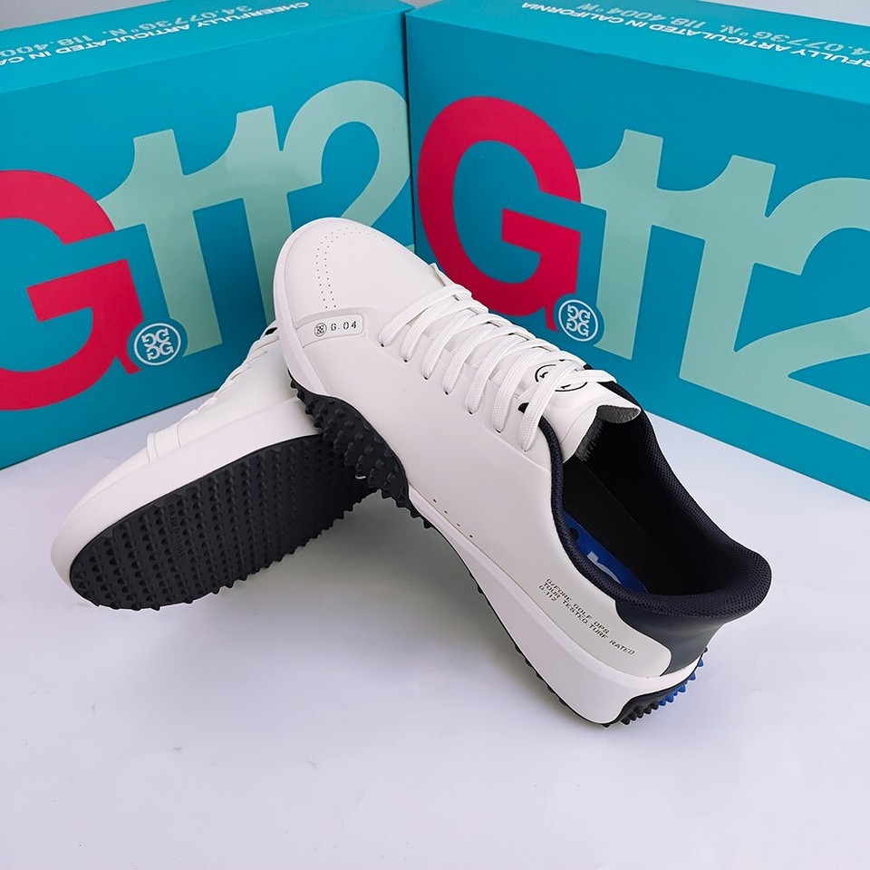 G/FORE Men's G.112 Golf Shoes Size 10-11-12 SNOW/TWILIGHT Sneaker New ...