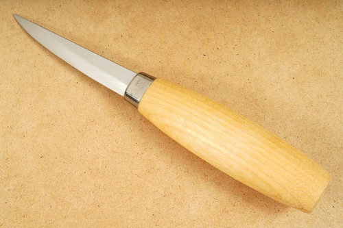 Morakniv Schnitzmesser 106 laminat Stahl mit Birkengriff Mora of Sweden S21 - Bild 6 von 12