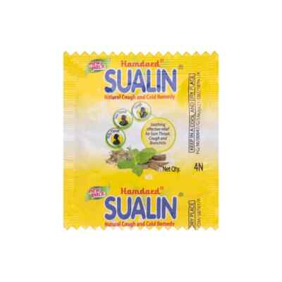 Hamdard Sualin Tablets Cold, Cough, 100% Pure Natural Tablets| 400 Tablet