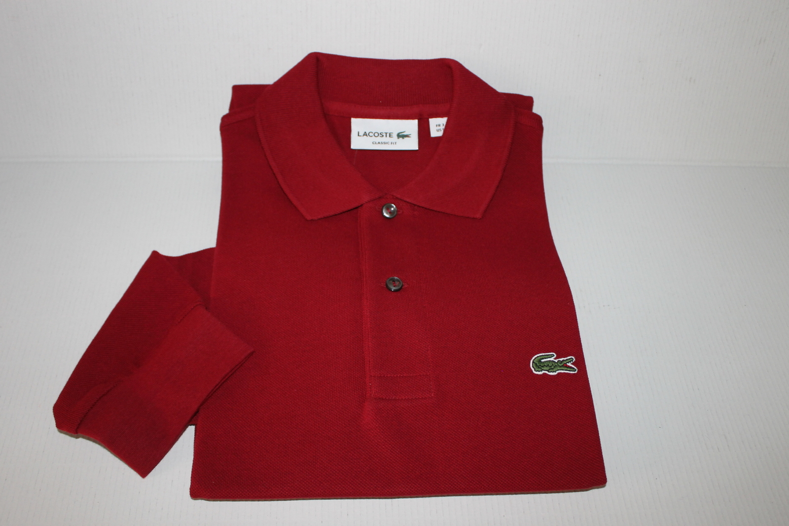 LACOSTE Polo M/L 1312-Bordeaux