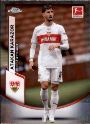 Carte Atakan Karazor - VfB Stuttgart - Topps Chrome 60 Ans Bundesliga - Refractor #89