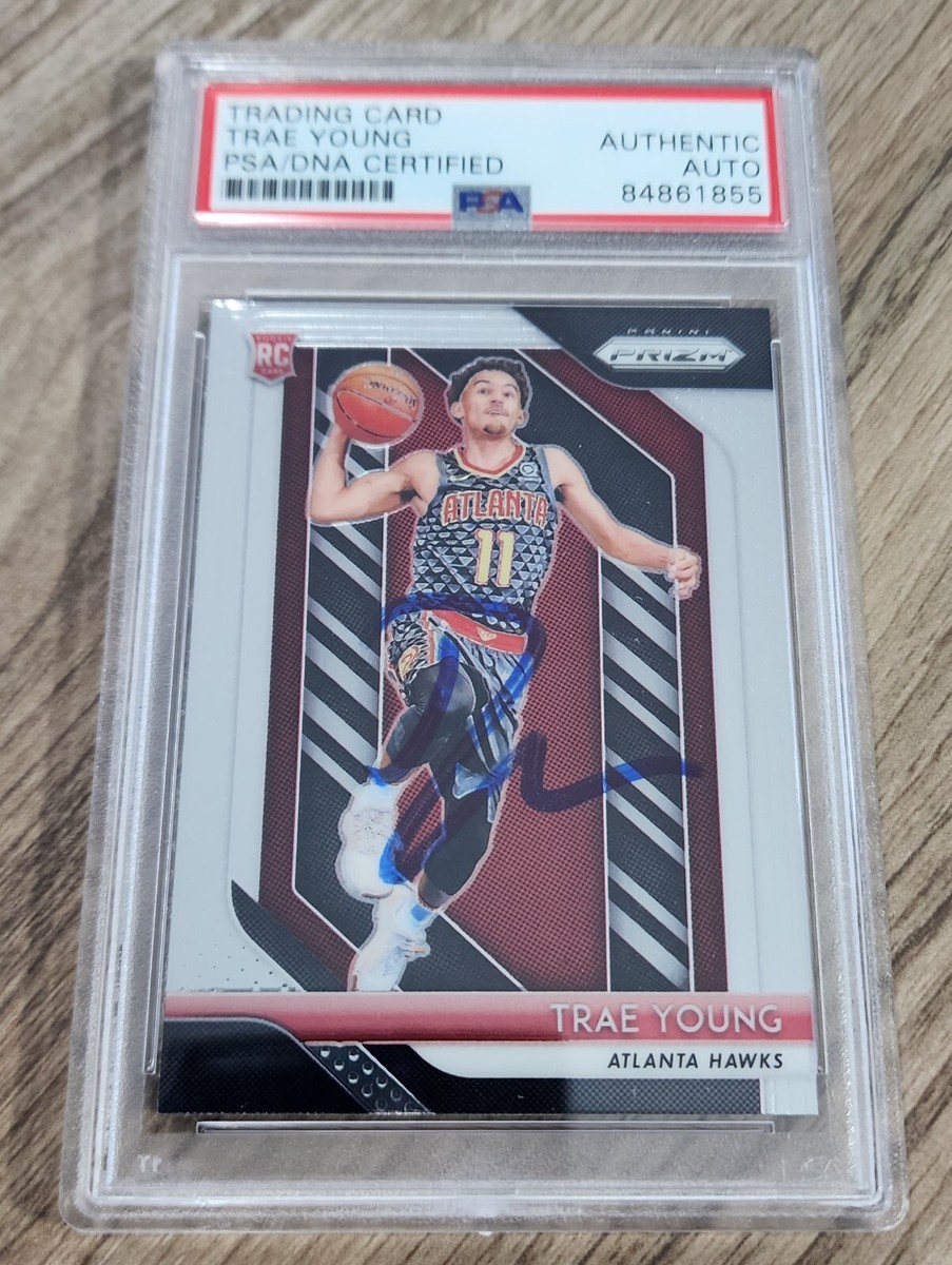 2018-19 Noir トレイ ヤング RC 直筆サインカード Auto