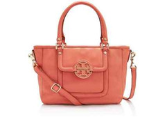 Tory Burch Amanda Mini Satchel Bag Purse Strawberry NWT