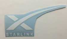 Starlink Logo Die Cut Vinyl Sticker Decal SpaceX Falcon Dragon High Quality