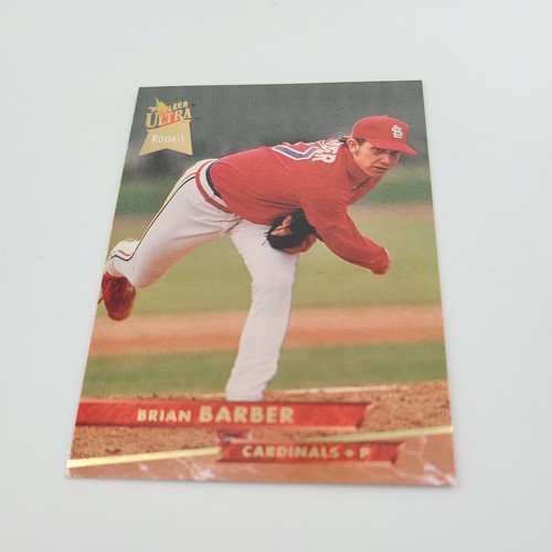 1993 Fleer Brian Barber #461 Rookie St Louis Cardinals Baseball Card - Picture 1 of 2