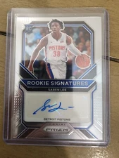 Saben Lee 2020-21 Prizm Rookie Signatures RC Auto