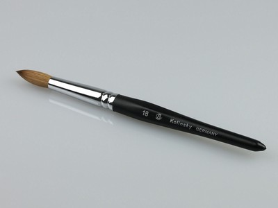 Watercolor or Calligraphy or Nail Art Brush 100% Kolinsky ...