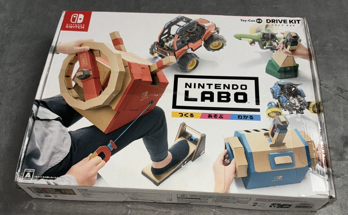 Nintendo Labo Toy-Con 03 Drive Kit Nintendo Switch HAC-R Nintendo Labo Toy-Con 03 Drive Kit Nintendo Switch HAC-R