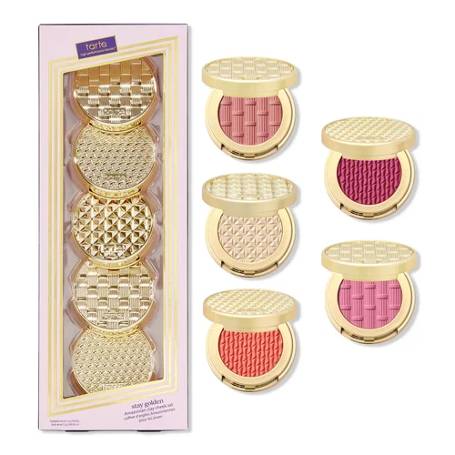 Tarte Stay Golden Amazonian Clay Cheek Set 5 Piece Set  Pinks & Corals