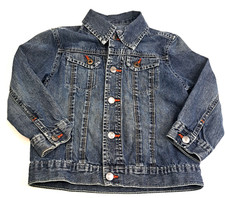 Genuine Kids By OshKosh Size 4T Denim Jean Jacket Snaps 100 Cotton