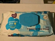 Parents Choice Sensitive Plus Fragrance-Free Wipes, 100 Count New