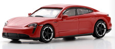 Schuco - 2021 red car - Porsche Taycan Turbo S - 1/87 - S...