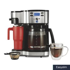 Coffee Créateur 12 Coupe programmable à une seule portion double Brew noir inoxydable