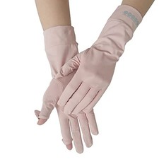 Women's UPF 50 Sun UV Protection Driving Gloves for S-M Hands Pink