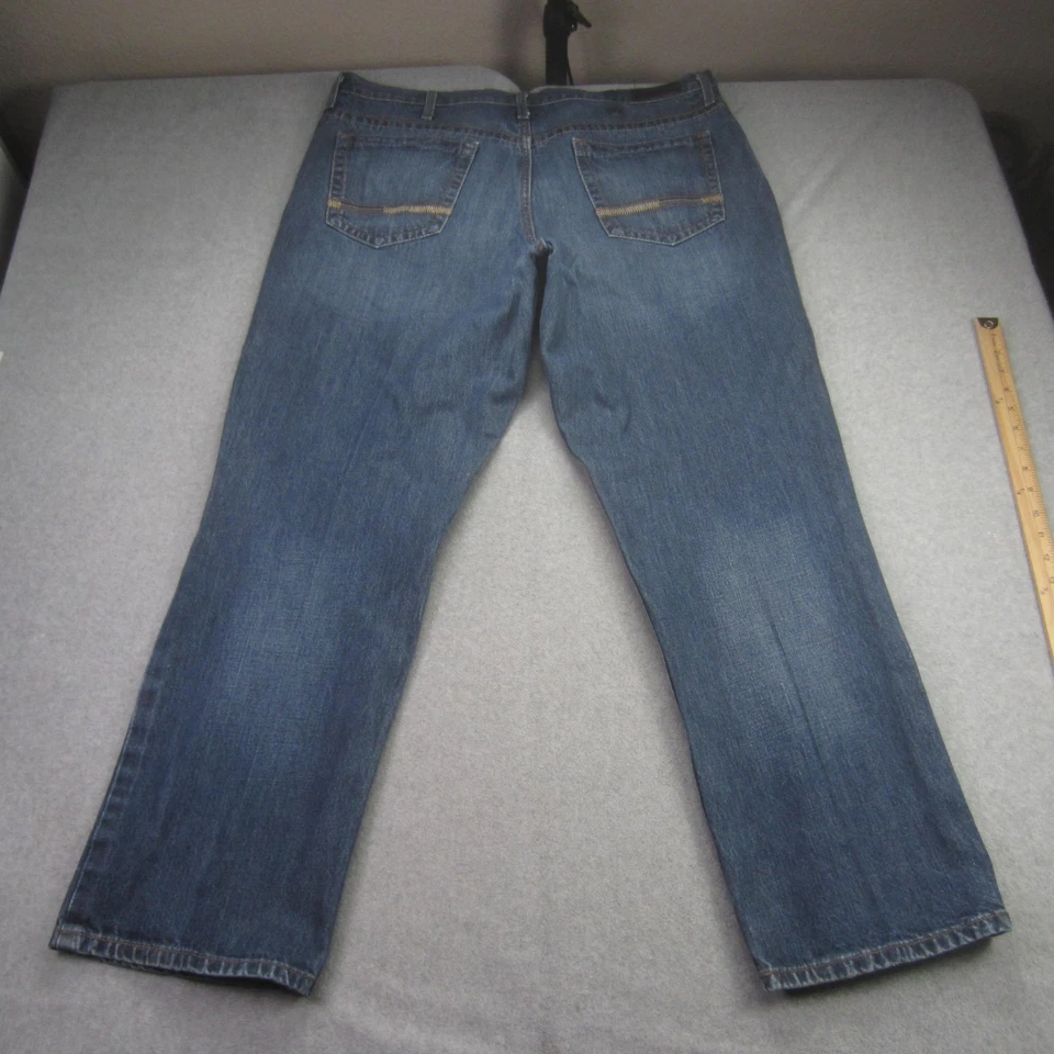 Мужские джинсы Cinch Garth Brooks Sevens 40x32 синие свободного покроя вестерн - Изображение 3 из 4