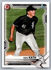 2021 Bowman Draft #BD-43 Wes Kath *WS