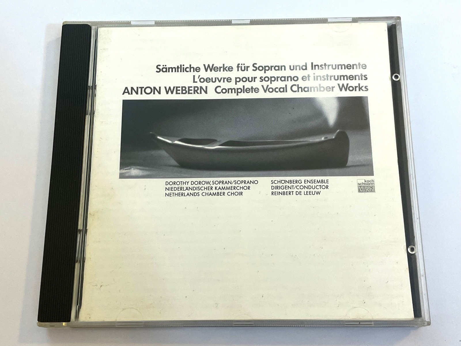 Anton Webern - The Complete Vocal Chamber Works (CD 1989) Dorothy Dorow
